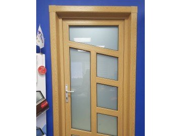 Комплект откосов Qunell. Натуральный дуб для кашированной пластиковой двери. Как одно целое!