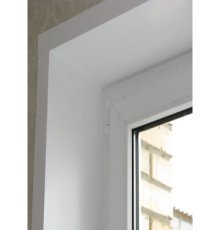 Виды откосов для пластиковых и алюминиевых окон