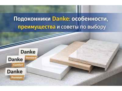 Подоконники Данке: особенности, преимущества и советы по выбору