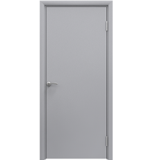 Aquadoor дверь гладкая RAL7035 пластиковая с молдингом