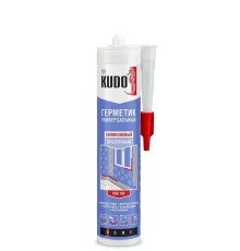 Герметик силиконовый универсальный прозрачный KUDO
