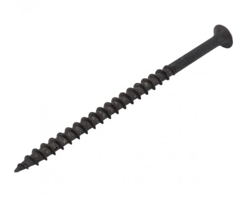 Шуруп 4,2x90 мм с редким шагом, потайная головка PH, черного цвета (50 штук)