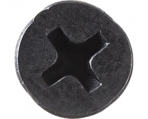 "Шуруп 3.8x55 мм с уникальным шагом и потайной головкой PH, черного цвета (50 штук)"