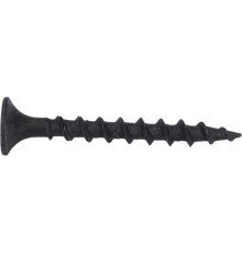 Шуруп 3.5x35 мм редкий шаг потайная головка PH черный  (100 шт.).