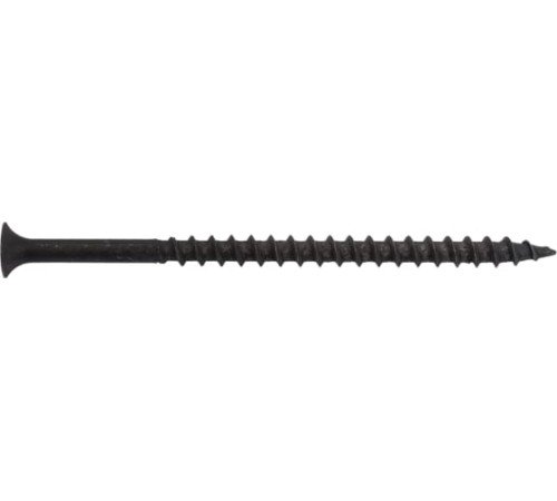 Шуруп 4,2x90 мм с редким шагом, потайная головка PH, черного цвета (50 штук)