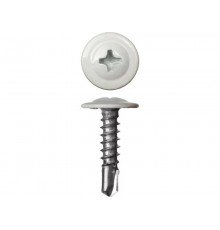 Саморез прессшайба сверло 4,2*16 (9016) бел. (100 шт.)