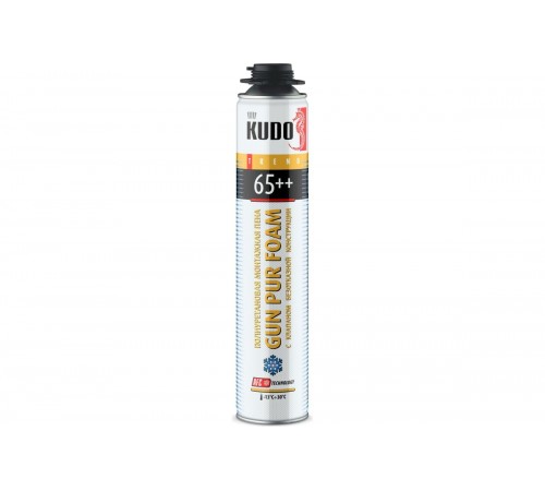 Монтажная пена KUDO TREND 65++: идеальное решение для летнего монтажа!