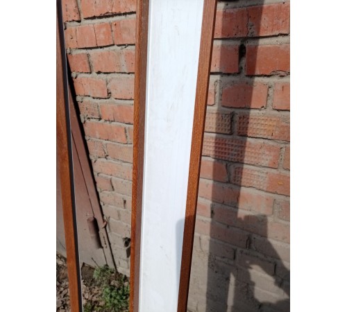 "Кашированный (золотой дуб) уголок 100х25 с большой полкой (90°) для стильной отделки" 3000мм