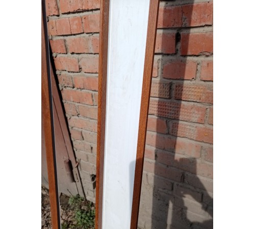 "Кашированный (золотой дуб) уголок 100х25 с большой полкой (90°) для стильной отделки" 3000мм