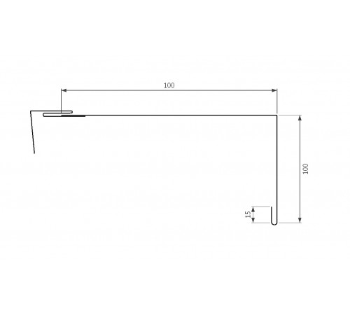 Наружный металлический откос 300мм покрашен по RAL для защиты вашего дома Наружный металлический откос 300мм покрашен по RAL для защиты вашего дома