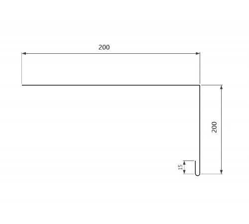 Идеальный Наружный металлический откос 400мм для защиты вашего дома