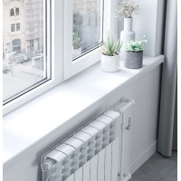 Комплект откосов Crystallit 350*1500*1500 мм. Белый глянец