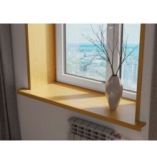 Комплект пластиковых откосов Crystallit 350*1500*1500 мм. цвет дуб натуральный матовый