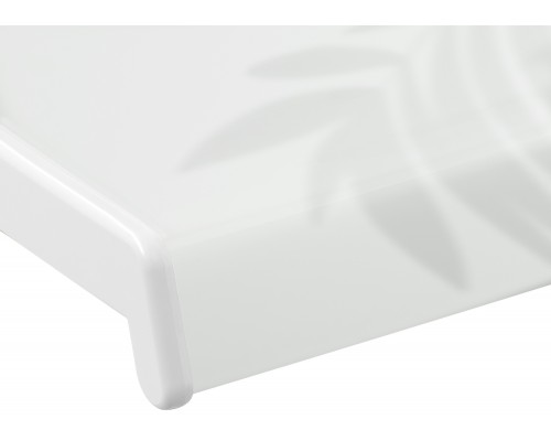 Подоконник Crystallit 300 мм: элегантный белый глянец