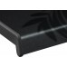 Элитный подоконник Crystallit 300 мм в черном бархате с технологией clean touch