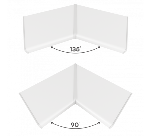 Подоконник Crystallit 300*1250 мм, белый глянцевый.