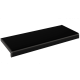 Подоконник Crystallit 100 мм, Черный бархат clean touch