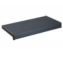 Подоконник Crystallit 300 мм, антрацит матовый.