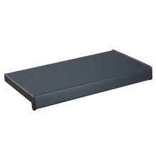 Подоконник Crystallit 100*1000 мм, антрацит матовый.