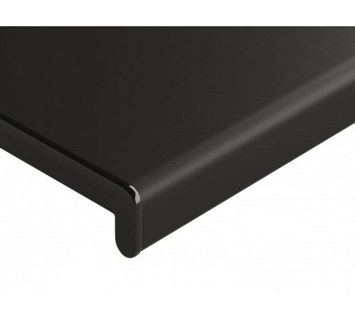 Подоконник Crystallit 700 мм, антрацит матовый. (2кап.)