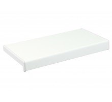 Подоконник Crystallit 600 мм, белый матовый.