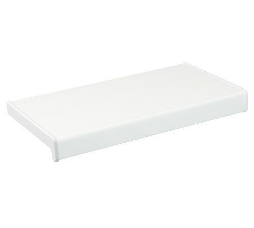 Подоконник Crystallit 700*2750 мм, белый сатин матовый.