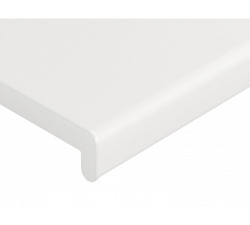 Подоконник Crystallit 200 мм, белый сатин матовый.