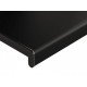 Подоконник Crystallit 100*2500 мм, Черный бархат clean touch