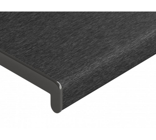 Подоконник Crystallit 600*1000 мм, графит clean toch