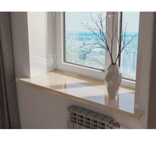 Подоконник Crystallit 300 мм, палермо глянцевый.