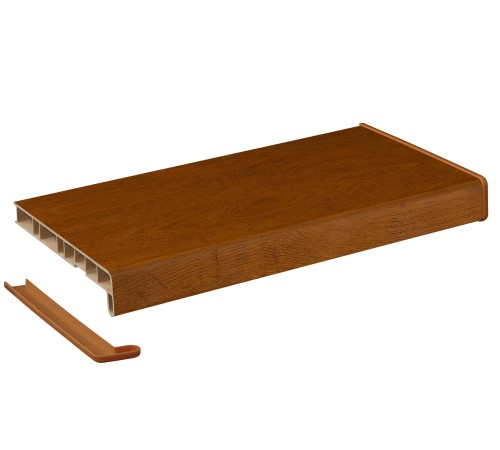 Подоконник Crystallit 100*2500 мм, дуб золотой матовый.