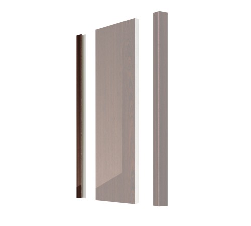 Стартовый откос Crystallit в глянцевом махагоне