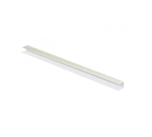 Стартовый профиль для подоконника Crystallit в цвете белый дуб