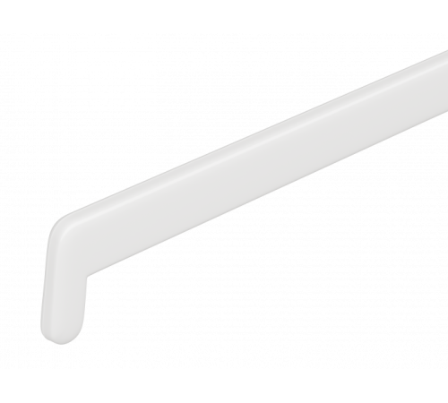 Накладка торцевая Витраж для подоконника В-40 700мм, белая.