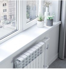 Комплект откосов Crystallit 350*1500*1500 мм. Белый глянец