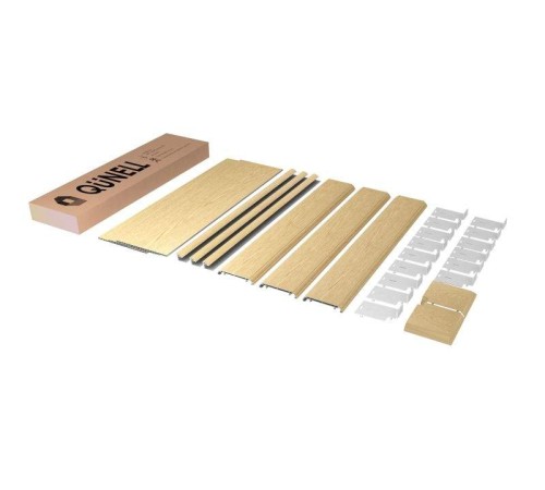 Комплект откосов Qunell 400*1500*1500 натуральный дуб