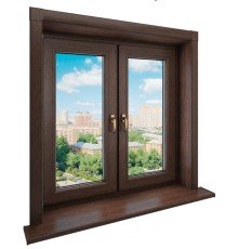 Комплект откосов Qunell 300*1500*2200 мм. Темный дуб