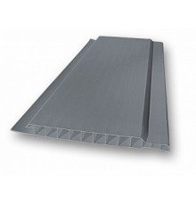 Вагонка пвх серая матовая 100*8*3000 мм 