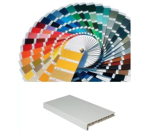 Подоконник Комфорт 350*2750 мм. Покраска в цвет по каталогу RAL.