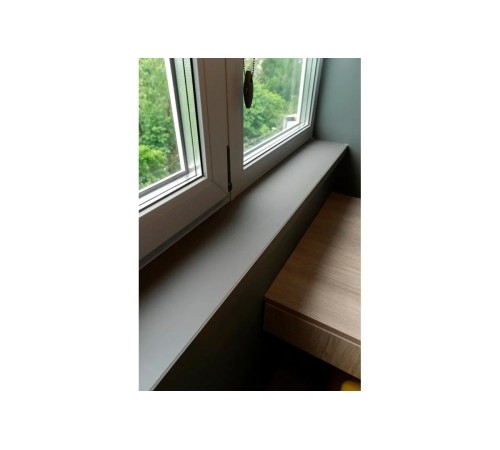 Подоконник Moeller LD 40, 600*2300 мм, серый (clean-touch)