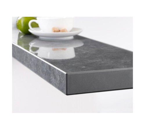 Подоконник  пластиковый Moeller LD 40, 400 мм, серый топаз