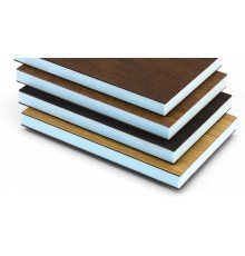 Сэндвич-панель (утепленный откос)  10x600x3000 мм, Кашированный. Pr