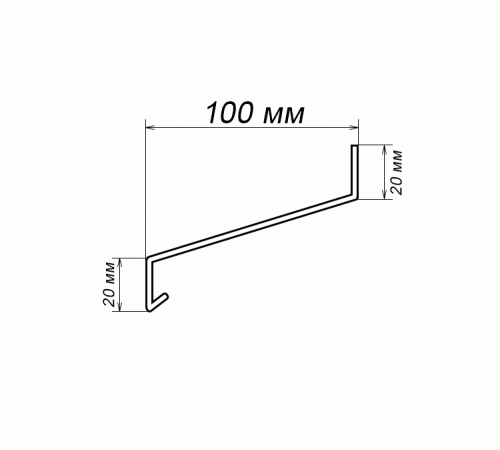 "Купить Отлив для цоколя 100 мм: надежное решение для защиты фундамента"