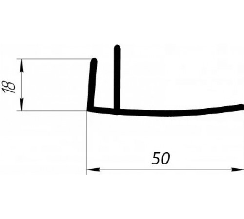 "Эксклюзивный F-профиль конечного типа для стильной отделки проемов"