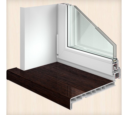 Панель откоса Crystallit Венге Глянец 700*1500 мм.