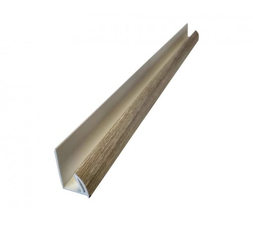 Стартовый профиль Qunell KNL St-25 мм, темный дуб (Renolit 2052-089)