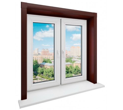 Панель откоса Qunell KNL 200мм, махагон (Renolit 2097 013)