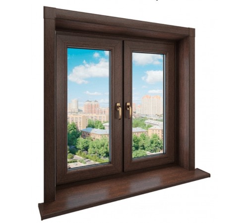 Панель откоса Qunell KNL 200мм, темный дуб (Renolit 2052-089)
