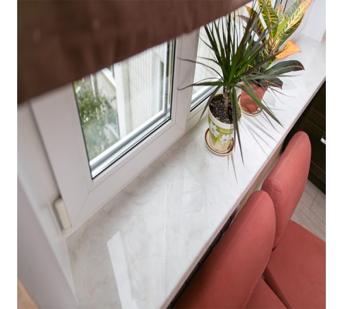 Подоконник Crystallit 500 мм, бристол глянцевый.