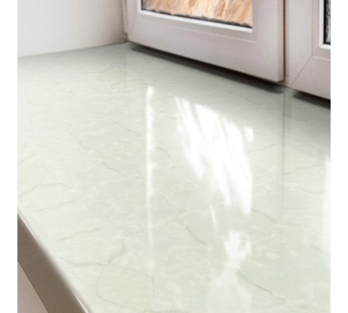 Подоконник Crystallit 150*1000 мм, мрамор глянцевый.